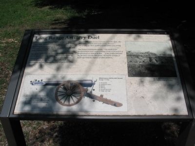 Long Range Artillery Duel Marker. Click for full size. Long Range Artillery Duel Marker image. Click for full size.