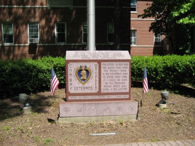 Warren County Purple Heart Monument. Click for full size. Warren County Purple Heart Monument image. Click for full size.