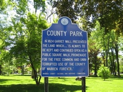 County Park Marker image. Click for full size.