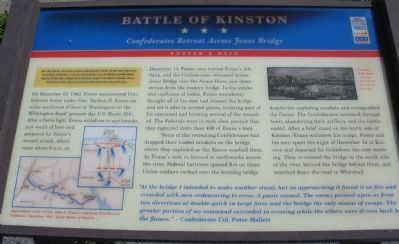 Battle of Kinston Marker image. Click for full size.