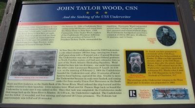 John Taylor Wood, CSN Marker image. Click for full size.
