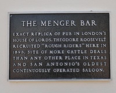 Menger Bar Marker image. Click for full size.
