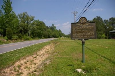 Floyd Springs Marker image. Click for full size.
