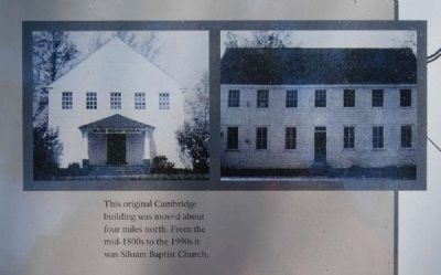 Lost Town of Cambridge Marker. Click for full size. Lost Town of Cambridge Marker image. Click for full size.