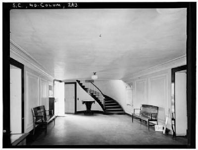 The South Caroliniana First floor entrance hall image. Click for full size.