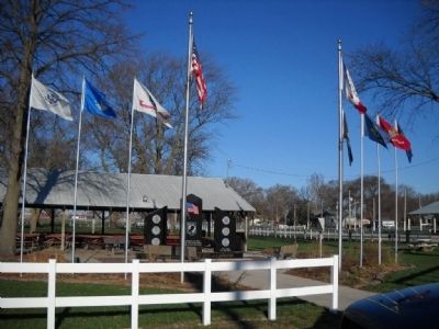 Missouri Valley Veterans' Memorial Marker image. Click for full size.