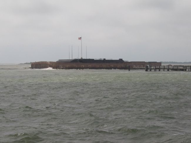 Fort Sumter as it Appears Today image. Click for full size.
