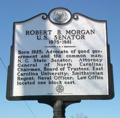 Robert B. Morgan Marker image. Click for full size.