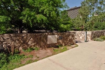 Alamo Funeral Pyre Marker. Click for full size. Alamo Funeral Pyre Marker image. Click for full size.