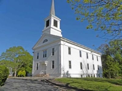 First Seventh Day Baptist Church of Hopkinton Marker. Click for full size. First Seventh Day Baptist Church of Hopkinton Marker image. Click for full size.
