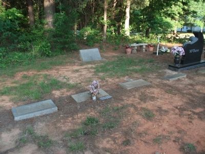 Whig and Tory Soldiers Marker in Cemetery image. Click for full size.