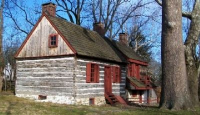 Moon Williamson Log House image. Click for full size.