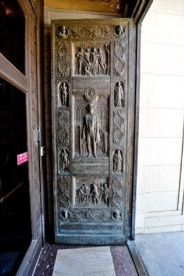 Scottish Rite Cathedral Main Doors image. Click for full size.