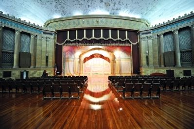 Scottish Rite Cathedral Stage image. Click for full size.
