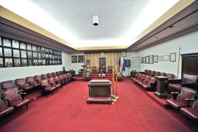 One of the Masonic "Blue Lodges" in the Cathedral. image. Click for full size.
