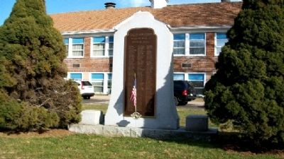 Falls Township World War II Memorial image. Click for full size.