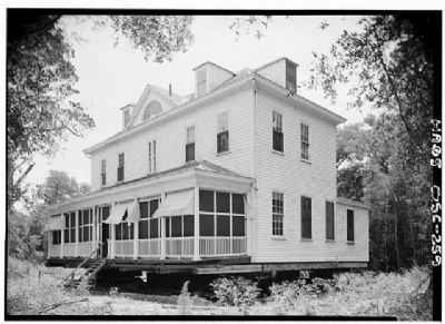 Marshlands House Front and west sides image. Click for full size.
