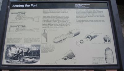 Arming the Fort Marker. Click for full size. Arming the Fort Marker image. Click for full size.