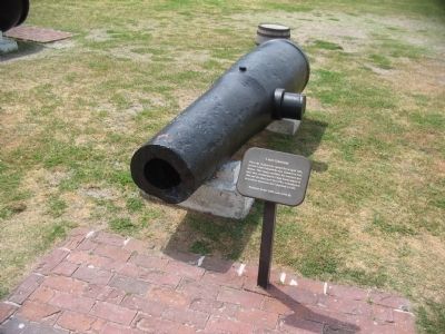 8-Inch Columbiad and Marker. Click for full size. 8-Inch Columbiad and Marker image. Click for full size.