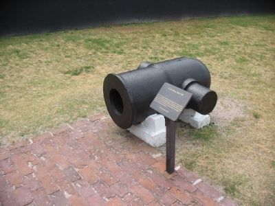 10-Inch Mortar, Model 1819 and Marker image. Click for full size.