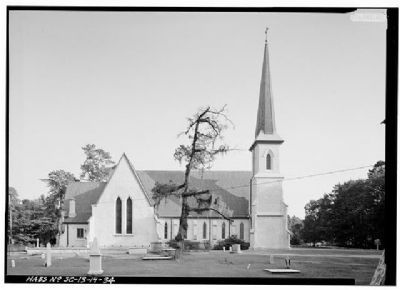 Church of the Holy Cross Stateburg North Facade. Click for full size. Church of the Holy Cross Stateburg North Facade image. Click for full size.
