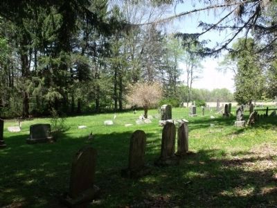 Historic cemetery on Old Mine Road, Sandyston Twp., NJ image. Click for full size.