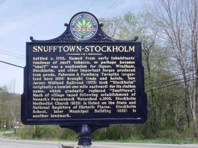 Snufftown - Stockholm Marker image. Click for full size.