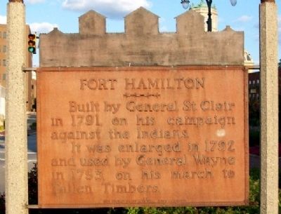 Fort Hamilton Marker image. Click for full size.
