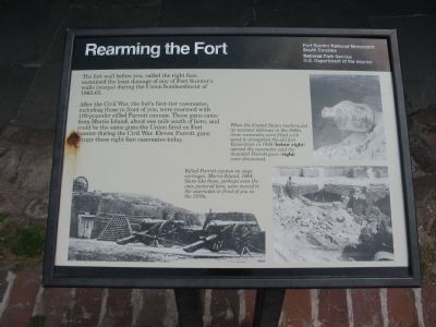Rearming the Fort Marker image. Click for full size.