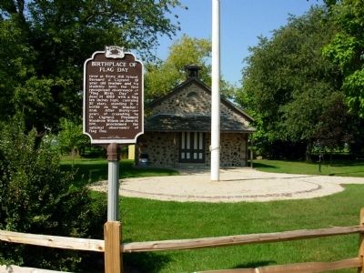 Birthplace of Flag Day Marker image. Click for full size.