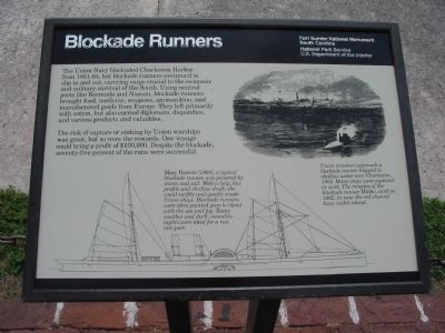 Blockade Runners Marker image. Click for full size.