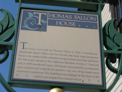 Thomas Fallon House Marker image. Click for full size.