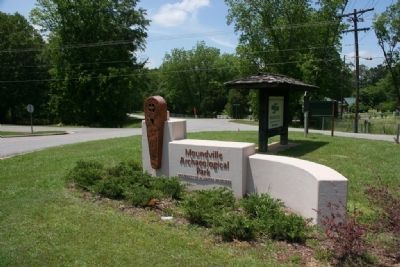 Moundville Archaeological Park Entrance image. Click for full size.