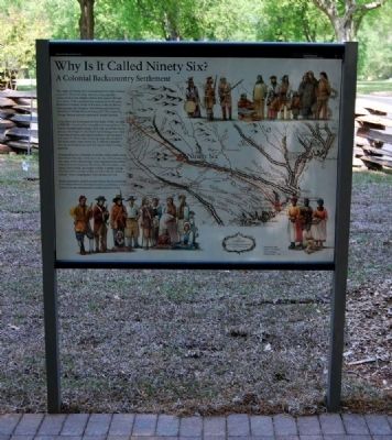 Why is it Called Ninety Six? Marker. Click for full size. Why is it Called Ninety Six? Marker image. Click for full size.
