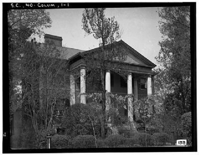 DeBruhl-Marshall House, Front (South elevation), Laurel Street. Click for full size. DeBruhl-Marshall House, Front (South elevation), Laurel Street image. Click for full size.