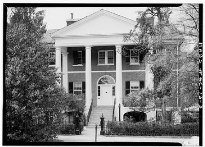 DeBruhl-Marshall House Front. Click for full size. DeBruhl-Marshall House Front image. Click for full size.