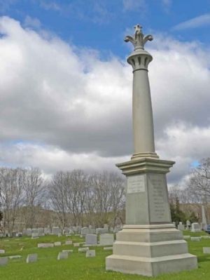 Seventh Day Baptist Minister's Monument Marker. Click for full size. Seventh Day Baptist Minister's Monument Marker image. Click for full size.