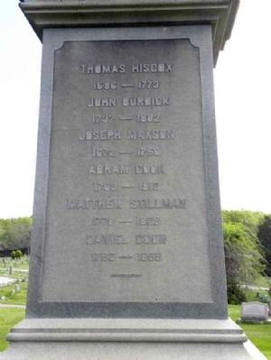 Seventh Day Baptist Minister's Monument Marker. Click for full size. Seventh Day Baptist Minister's Monument Marker image. Click for full size.