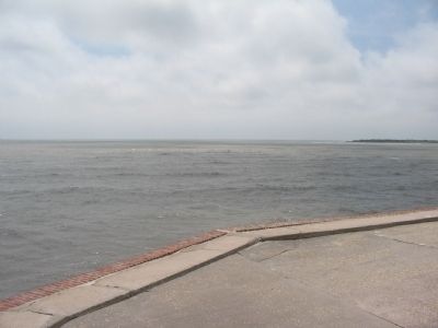 Mouth of the Channel at Charleston image. Click for full size.