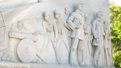 The Alamo Cenotaph East Facade. Click for full size. The Alamo Cenotaph East Facade image. Click for full size.