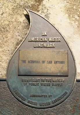 The Acequias of San Antonio Marker. Click for full size. The Acequias of San Antonio Marker image. Click for full size.