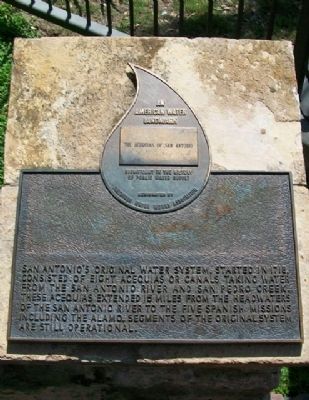 The Acequias of San Antonio Marker. Click for full size. The Acequias of San Antonio Marker image. Click for full size.