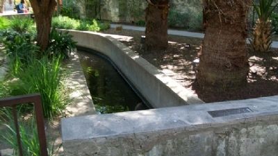 Acequia (Irrigation Ditch) Marker. Click for full size. Acequia (Irrigation Ditch) Marker image. Click for full size.