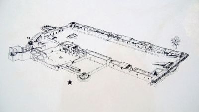 Contemporary Location Drawing on 1836 Marker. Click for full size. Contemporary Location Drawing on 1836 Marker image. Click for full size.