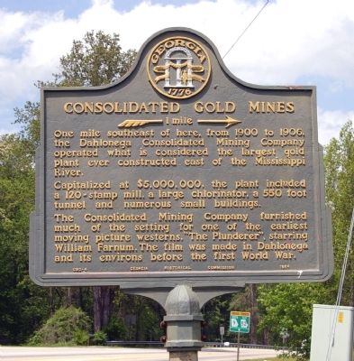 Consolidated Gold Mines Marker image. Click for full size.