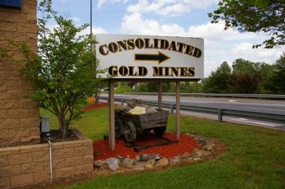 Consolidated Gold Mines SIgn image. Click for full size.