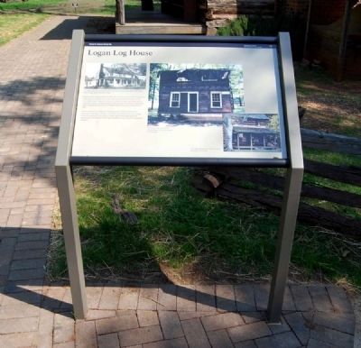 Logan Log House Marker. Click for full size. Logan Log House Marker image. Click for full size.