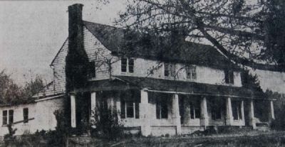House in which Logan Log House was Found image. Click for full size.