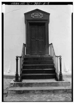 Hunting Island Light Station entrance north side. Click for full size. Hunting Island Light Station entrance north side image. Click for full size.