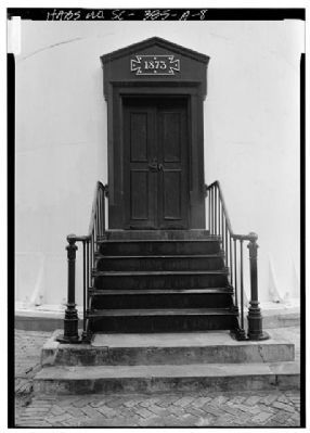 Hunting Island Light Station entrance north side image. Click for full size.